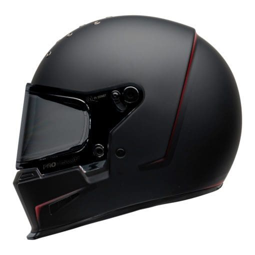 Bell 2021 Cruiser Eliminator Adult Helmet (Vanish Matte Black/Red) - Image 2