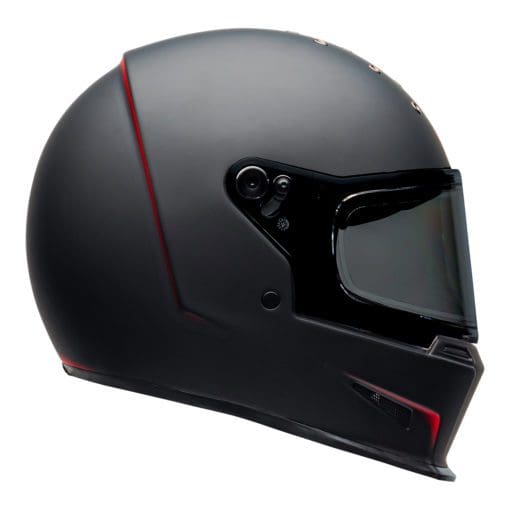 Bell 2021 Cruiser Eliminator Adult Helmet (Vanish Matte Black/Red)