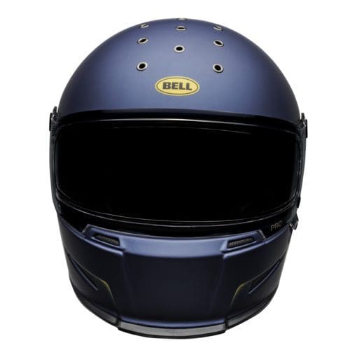 Bell 2021 Cruiser Eliminator Adult Helmet (Vanish Matte Blue/Yellow) - Image 5