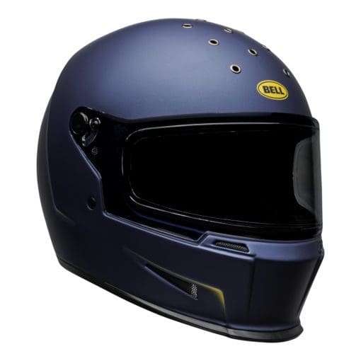 Bell 2021 Cruiser Eliminator Adult Helmet (Vanish Matte Blue/Yellow) - Image 3