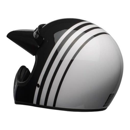Bell Cruiser 2021 Moto 3 Adult Helmet (Reverb White/Black) - Image 3