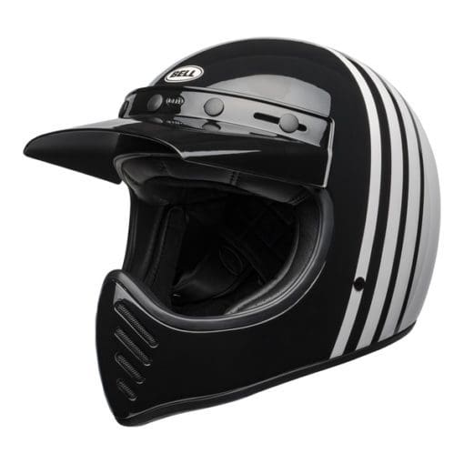 Bell Cruiser 2021 Moto 3 Adult Helmet (Reverb White/Black) - Image 6