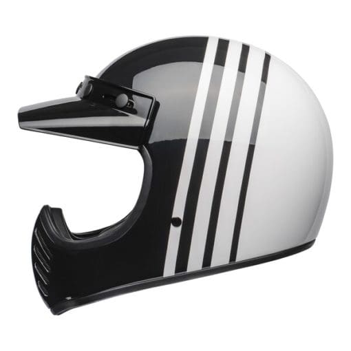 Bell Cruiser 2021 Moto 3 Adult Helmet (Reverb White/Black) - Image 2
