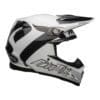 Bell MX 2021 Moto-9 Youth MIPS (Check Me Out White/Black) - Image 4