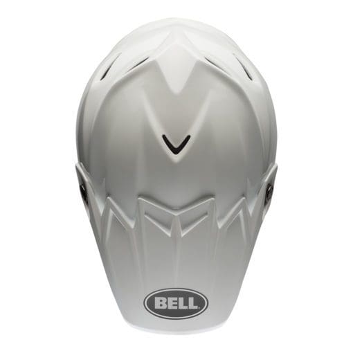 Bell MX 2021 Moto-9 Flex Adult Helmet (Gloss White) - Image 6