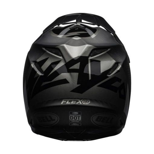 Bell MX 2021 Moto-9 Flex Adult Helmet (Slayco M/G Black/Grey) - Image 3