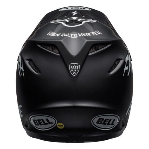 Bell MX 2021 Moto-9 Mips Adult Helmet (Fasthouse Black/White) - Image 4