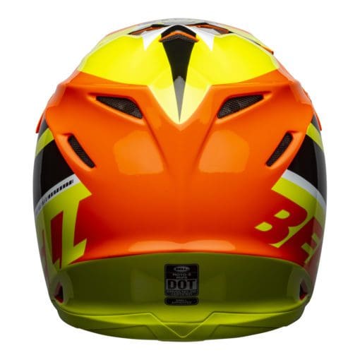 Bell MX 2021 Moto-9 Mips Adult Helmet (Prophecy Gloss Yellow/Orange/Black) - Image 5
