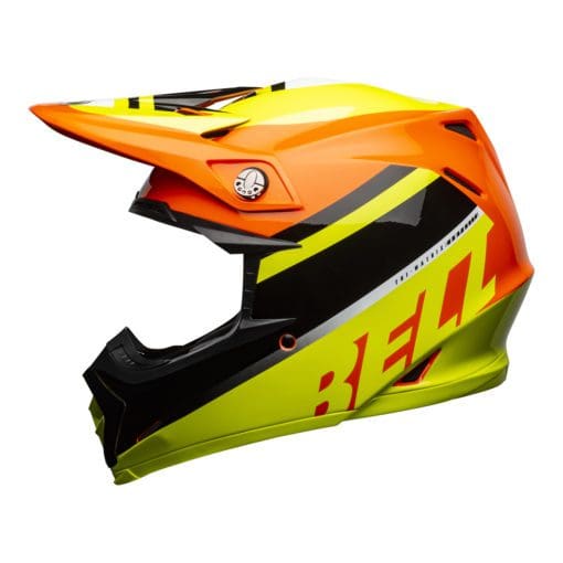 Bell MX 2021 MX-9 Adventure Mips Adult Helmet (Stealth Camo Matte Black/Hi-Viz) - Image 5
