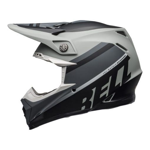 Bell MX 2021 Moto-9 Mips Adult Helmet (Prophecy Matte Gray/Black/White) - Image 3