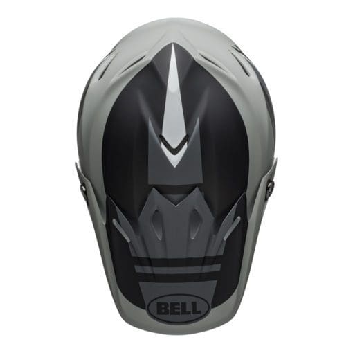 Bell MX 2021 Moto-9 Mips Adult Helmet (Prophecy Matte Gray/Black/White) - Image 6