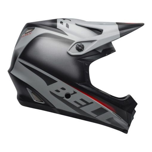 Bell MX 2021 Moto-9 Youth MIPS Helmet (Glory Matte Black/Gray/Crimson)
