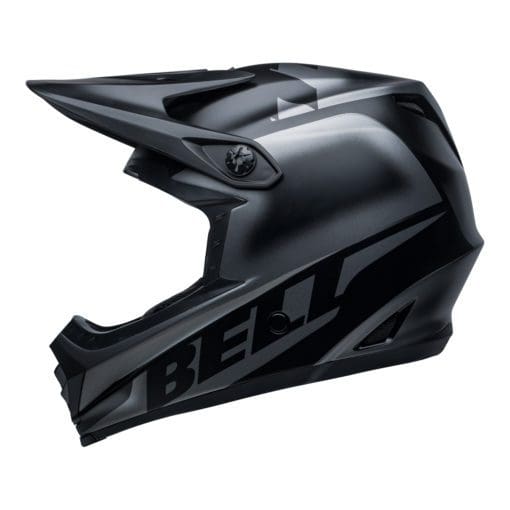 Bell MX 2021 Moto-9 Youth MIPS Helmet (Glory Matte Black) - Image 3