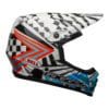 Bell MX 2021 Moto-9 Youth MIPS (Check Me Out White/Black)