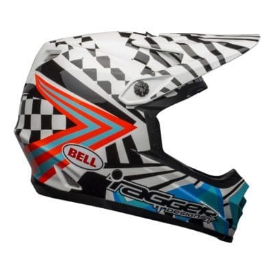 Bell MX 2021 Moto-9 Youth MIPS (Check Me Out White/Black)
