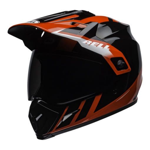 Bell MX 2021 MX-9 Adventure Mips Adult Helmet (Dash Black/Red/White) - Image 5