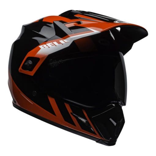 Bell MX 2021 MX-9 Adventure Mips Adult Helmet (Dash Black/Red/White) - Image 4