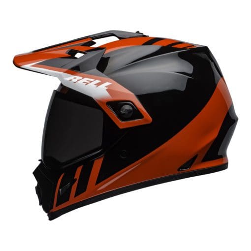 Bell MX 2021 MX-9 Adventure Mips Adult Helmet (Dash Black/Red/White) - Image 3