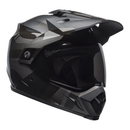 Bell MX 2021 MX-9 Adventure Mips Adult Helmet (Blackout Matte/Gloss Black) - Image 4