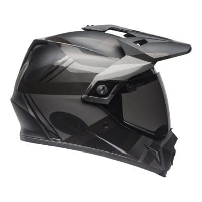 Bell MX 2021 MX-9 Adventure Mips Adult Helmet (Blackout Matte/Gloss Black)