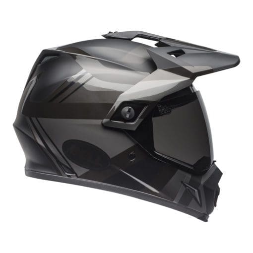Bell MX 2021 MX-9 Adventure Mips Adult Helmet (Blackout Matte/Gloss Black)
