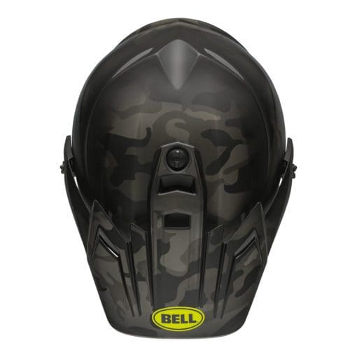 Bell MX 2021 MX-9 Adventure Mips Adult Helmet (Stealth Camo Matte Black/Hi-Viz) - Image 2