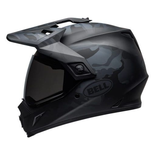 Bell MX 2021 MX-9 Adventure Mips Adult Helmet (Stealth Matte Black Camo) - Image 4