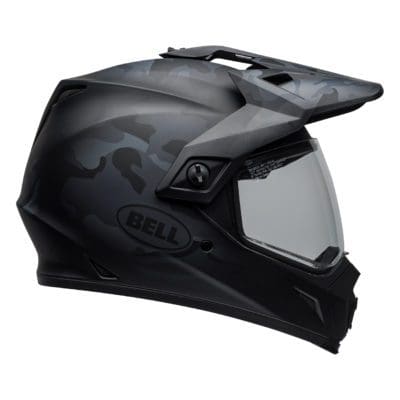 Bell MX 2021 MX-9 Adventure Mips Adult Helmet (Stealth Matte Black Camo)