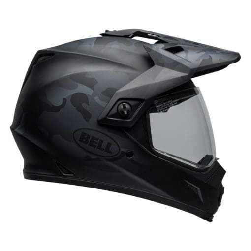 Bell MX 2021 MX-9 Adventure Mips Adult Helmet (Stealth Matte Black Camo)