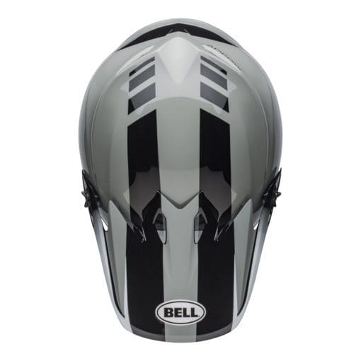 Bell MX 2021 MX-9 Mips Adult Helmet (Dash Gray/Black/White) - Image 6