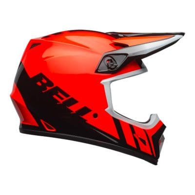 Bell MX 2021 MX-9 Mips Adult Helmet (Dash Orange/Black)
