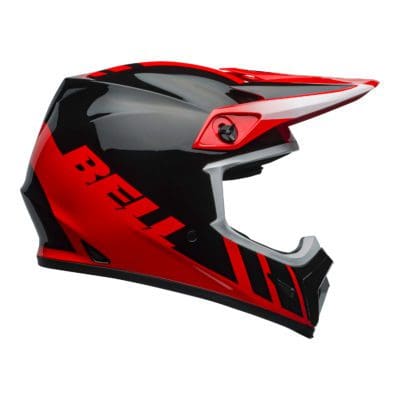 Bell MX 2021 MX-9 Mips Adult Helmet (Dash Red/Black)