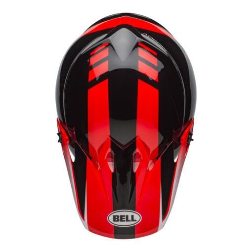 Bell MX 2021 MX-9 Mips Adult Helmet (Dash Red/Black) - Image 6