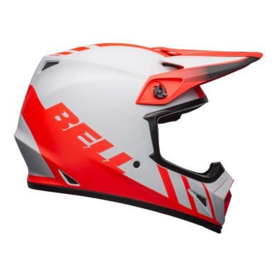 Bell MX 2021 MX-9 Mips Adult Helmet (Dash Matte Gray/Infrared/Black)