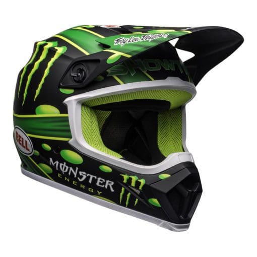 Bell MX 2021 MX-9 MIPS Adult Helmet (Mcgrath Showtime Black/Green) - Image 5