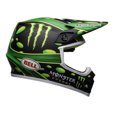 Bell MX 2021 MX-9 MIPS Adult Helmet (Mcgrath Showtime Black/Green)