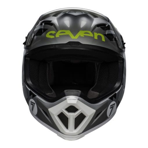 Seven MX 2021 MX-9 Mips Adult Helmet (Equalizer Grey/Black/Hi Viz) - Image 5