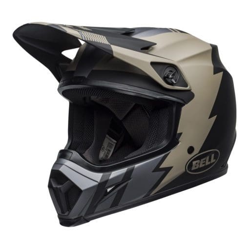 Bell MX 2021 MX-9 Mips Adult Helmet (Strike Matte Khaki/Black) - Image 5