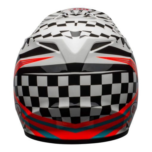 Bell MX 2021 MX-9 Mips Adult Helmet (Check Me Out White/Black) - Image 5