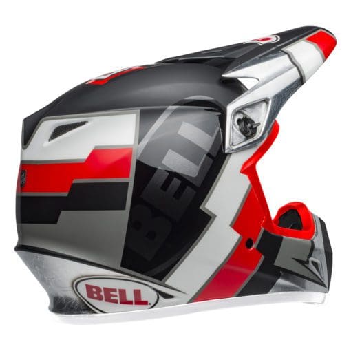 Bell MX 2021 MX-9 Mips Adult Helmet (Twitch Replica Matte Black/Red/White) - Image 5