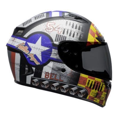 Bell Street 2021 Qualifier DLX MIPS Adult Helmet (Devil May Care Grey)