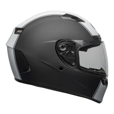Bell Street 2021 Qualifier DLX Mips Adult Helmet (Rally Matte Black/White)