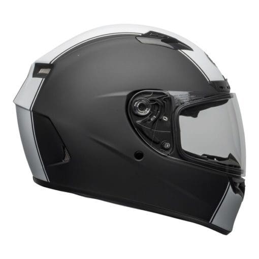 Bell Street 2021 Qualifier DLX Mips Adult Helmet (Rally Matte Black/White)