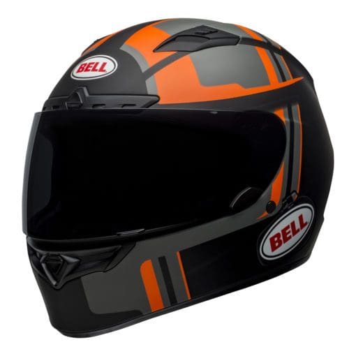 Bell Street 2021 Qualifier DLX MIPS Adult Helmet (Torque Matte Black/Orange) - Image 3
