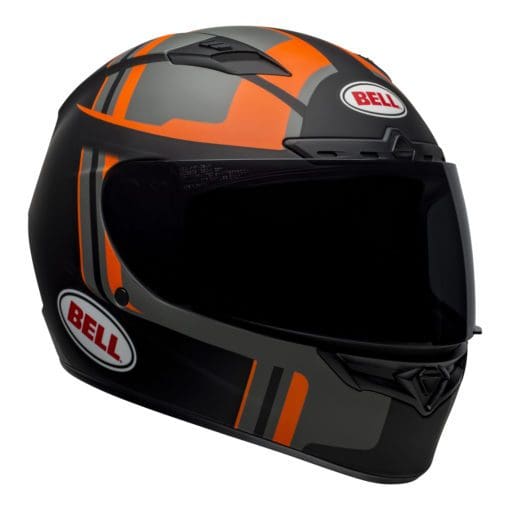 Bell Street 2021 Qualifier DLX MIPS Adult Helmet (Torque Matte Black/Orange) - Image 5