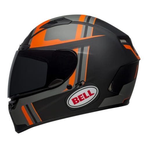 Bell Street 2021 Qualifier DLX MIPS Adult Helmet (Torque Matte Black/Orange) - Image 2