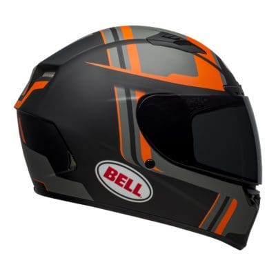 Bell Street 2021 Qualifier DLX MIPS Adult Helmet (Torque Matte Black/Orange)