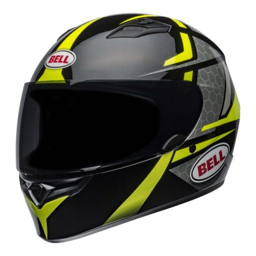 Bell Street 2021 Qualifier STD Adult Helmet Helmet (Flare Gloss Black/Hi-Viz) - Image 4