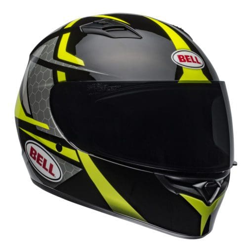 Bell Street 2021 Qualifier STD Adult Helmet Helmet (Flare Gloss Black/Hi-Viz) - Image 3