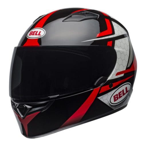 Bell Street 2021 Qualifier STD Adult Helmet Helmet (Flare Gloss Black/Red) - Image 4